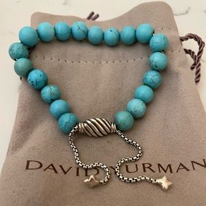David Yurman turquoise bracelet